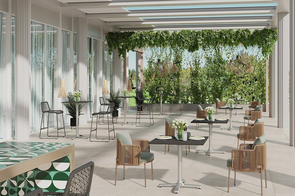 Flat Technology SX26 Sydney Flip Top Table Base-EP (grey)  