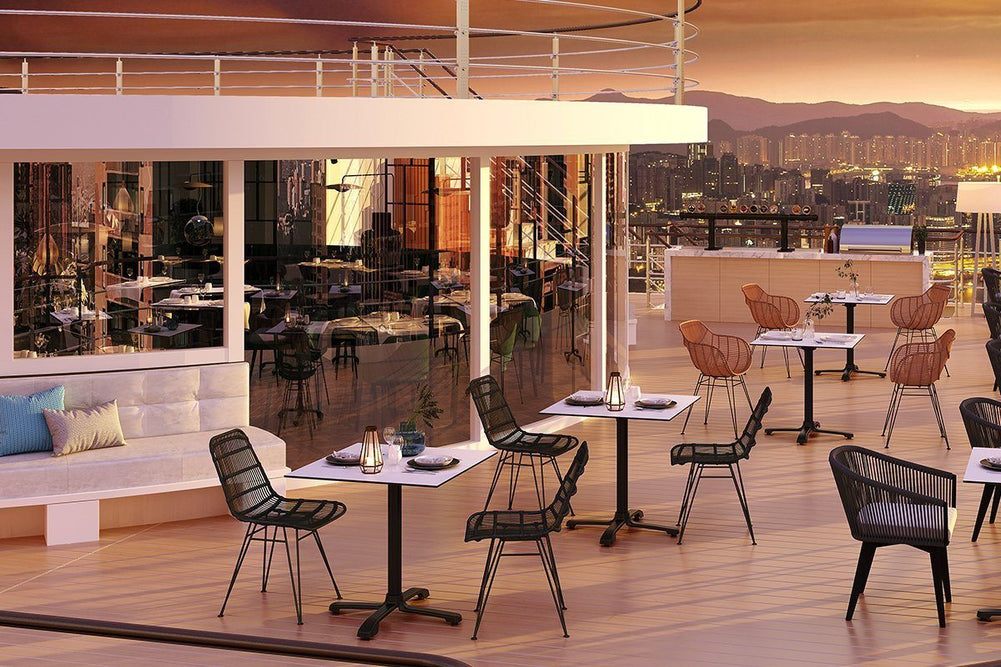 Flat Technology SX26 Sydney Flip Top Table Base-EP (grey)  