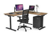 Flexi Premium Height Adjustable Corner Workstation [1400L x 1700W] - Thumbnail 12 
