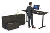 Flexi Premium Height Adjustable Desk Executive Setting [1800L x 800W with cable scallop] - Thumbnail 50 