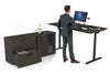Flexi Premium Height Adjustable Desk Executive Setting [1800L x 800W with cable scallop] - Thumbnail 49 