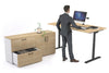 Flexi Premium Height Adjustable Desk Executive Setting [1800L x 800W with cable scallop] - Thumbnail 38 