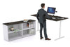 Flexi Premium Height Adjustable Desk Executive Setting [1800L x 800W with cable scallop] - Thumbnail 21 