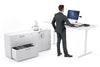 Flexi Premium Height Adjustable Desk Executive Setting [1800L x 800W with cable scallop] - Thumbnail 8 