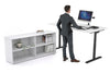 Flexi Premium Height Adjustable Desk Executive Setting [1800L x 800W with cable scallop] - Thumbnail 52 