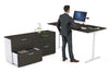 Flexi Premium Height Adjustable Desk Executive Setting [1800L x 800W with cable scallop] - Thumbnail 26 