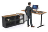 Flexi Premium Height Adjustable Desk Executive Setting [1800L x 800W with cable scallop] - Thumbnail 40 