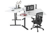 Flexi Premium Sit Stand 3 Person 120 Degree Workstation - Thumbnail 10 