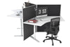 Flexi Premium Sit Stand 3 Person 120 Degree Workstation - Thumbnail 9 