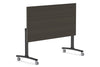Folding / Flip Top Mobile Meeting Room Table with Wheel Legs Domino [1600L x 700W] - Thumbnail 19 