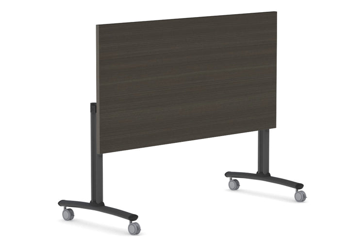 Folding / Flip Top Mobile Meeting Room Table with Wheels Legs Domino [1600L x 700W] Jasonl 