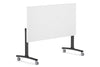 Folding / Flip Top Mobile Meeting Room Table with Wheel Legs Domino [1600L x 700W] - Thumbnail 12 