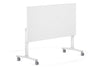 Folding / Flip Top Mobile Meeting Room Table with Wheel Legs Domino [1600L x 700W] - Thumbnail 5 