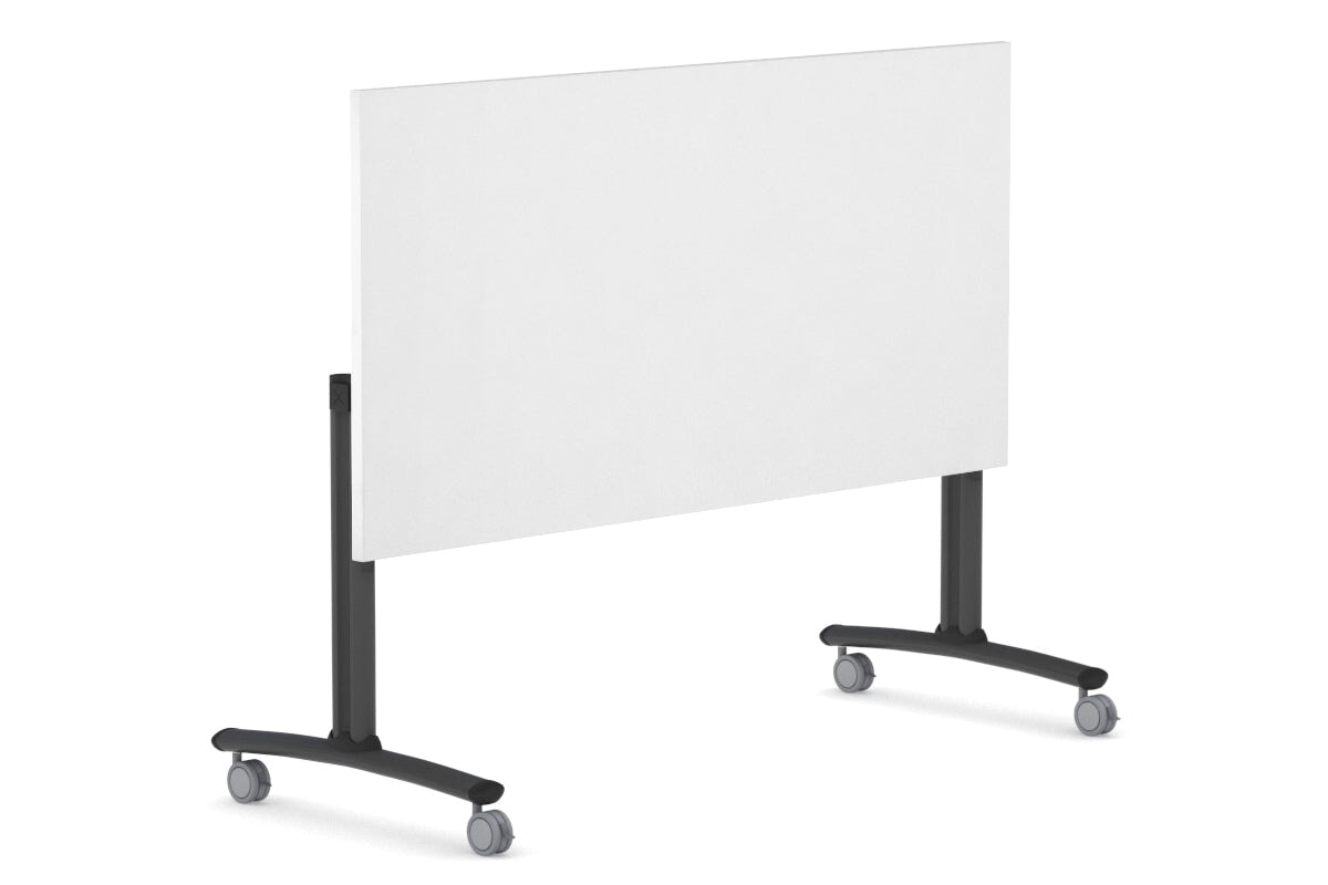 Folding / Flip Top Mobile Meeting Room Table with Wheels Legs Domino [1800L x 800W] Jasonl 