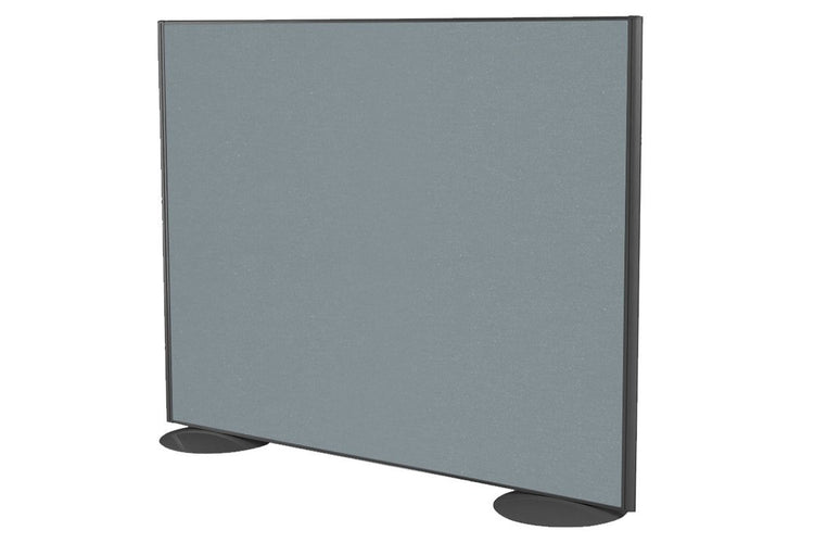 Freestanding Office Partition Screen Fabric Black Frame [1200H x 1200W] Jasonl cool grey pair of domed feet black 