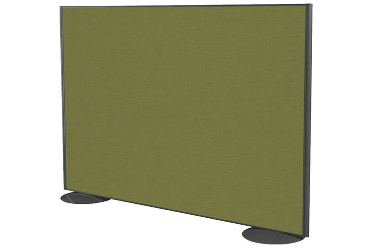 Freestanding Office Partition Screen Fabric Black Frame [1200H x 1400W] Jasonl green moss pair of domed feet black 