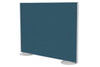 Freestanding Office Partition Screen Fabric White Frame [1200H x 1200W] - Thumbnail 7 