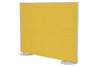 Freestanding Office Partition Screen Fabric White Frame [1200H x 1200W] - Thumbnail 3 