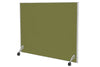 Freestanding Office Partition Screen Fabric White Frame [1200H x 1200W] - Thumbnail 6 