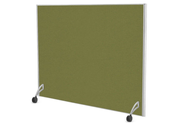 Freestanding Office Partition Screen Fabric White Frame [1200H x 1200W] Jasonl green moss pair of mobile legs with castors 