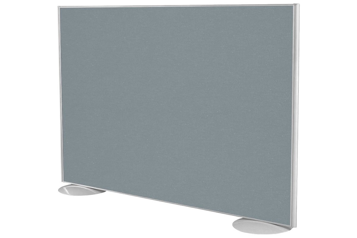 Freestanding Office Partition Screen Fabric White Frame [1200H x 1400W] Jasonl cool grey pair of domed feet black 