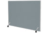 Freestanding Office Partition Screen Fabric White Frame [1200H x 1400W] - Thumbnail 10 