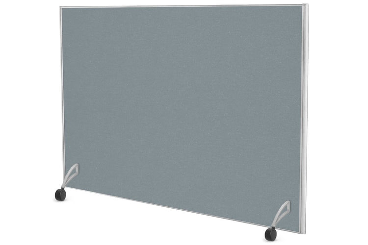 Freestanding Office Partition Screen Fabric White Frame [1200H x 1400W] Jasonl cool grey pair of mobile legs with castors 