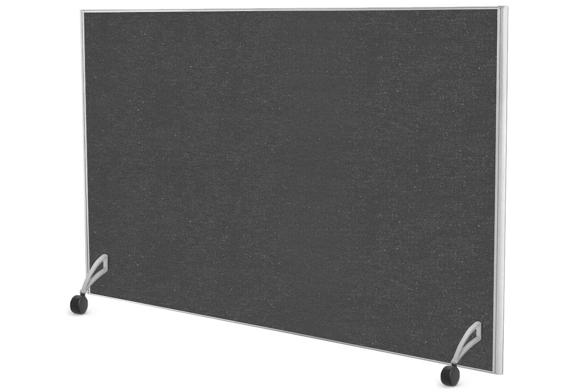 Freestanding Office Partition Screen Fabric White Frame [1200H x 1600W] Jasonl moody charcoal pair of mobile legs with castors 