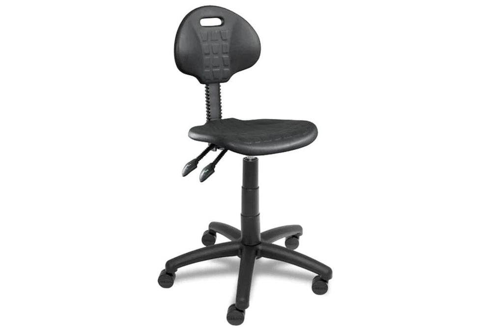 Heavy Duty Lab Chair - Industrial Lab Chair - AFRDI Approved - 10 Year Warranty-nylon castors  