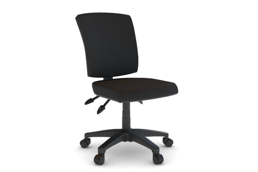 Heron Ergonomic Chair - Fabric Back Jasonl black none 