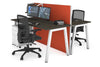 Horizon Quadro 2 Person Bench A Legs Office Workstation [1200L x 700W] - Thumbnail 19 
