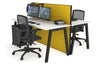 Horizon Quadro 2 Person Bench A Legs Office Workstation [1200L x 700W] - Thumbnail 26 