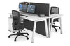 Horizon Quadro 2 Person Bench A Legs Office Workstation [1600L x 700W] - Thumbnail 6 
