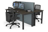 Horizon Quadro 2 Person Bench Square Legs Office Workstation [1600L x 700W] - Thumbnail 47 