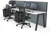 Horizon Quadro 2 Person Run A Legs Office Workstation [1600L x 700W] - Thumbnail 30 