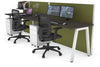 Horizon Quadro 2 Person Run A Legs Office Workstation [1600L x 700W] - Thumbnail 22 