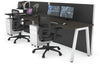 Horizon Quadro 2 Person Run A Legs Office Workstation [1800L x 700W] - Thumbnail 25 