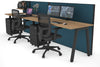 Horizon Quadro 2 Person Run A Legs Office Workstation [1800L x 700W] - Thumbnail 42 