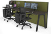 Horizon Quadro 2 Person Run A Legs Office Workstation [1800L x 700W] - Thumbnail 47 