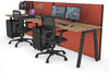 Horizon Quadro 2 Person Run A Legs Office Workstation [1800L x 700W] - Thumbnail 38 
