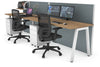 Horizon Quadro 2 Person Run A Legs Office Workstation [1800L x 700W] - Thumbnail 18 