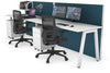 Horizon Quadro 2 Person Run A Legs Office Workstation [1800L x 700W] - Thumbnail 4 