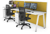 Horizon Quadro 2 Person Run A Legs Office Workstation [1800L x 700W] - Thumbnail 2 