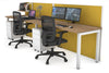 Horizon Quadro 2 Person Run Square Legs Office Workstation [1600L x 700W] - Thumbnail 15 