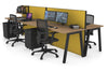 Horizon Quadro 4 Person Bench A Legs Office Workstation [1200L x 700W] - Thumbnail 40 