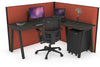 Horizon Quadro A Legs L-Shaped Corner Office Desk [1400L x 1700W] - Thumbnail 43 