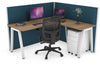 Horizon Quadro A Legs L-Shaped Corner Office Desk [1600L x 1450W] - Thumbnail 16 
