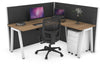 Horizon Quadro A Legs L-Shaped Corner Office Desk [1600L x 1450W] - Thumbnail 18 
