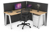 Horizon Quadro A Legs L-Shaped Corner Office Desk [1800L x 1700W] - Thumbnail 12 