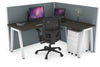 Horizon Quadro A Legs L-Shaped Corner Office Desk [1800L x 1700W] - Thumbnail 23 